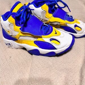 Nike Kids' Bold Blue and Yellow Sneakers